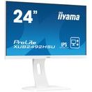 24" LCD IIYAMA XUB2492HSU-W1 - IPS,4MS,250CD/M2, 1000:1,16:9,VGA,HDMI,DP,USB,REPRO,VÝŠKOV.NAS.,PIVOT