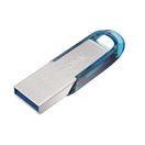 SANDISK ULTRA FLAIR 128GB USB 3.0 TROPICKÁ MODRÁ