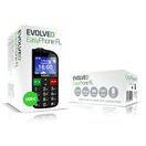 EVOLVEO EASYPHONE FL, MOBILNÍ TELEFON PRO SENIORY S NABÍJECÍM STOJÁNKEM, ČERNÁ
