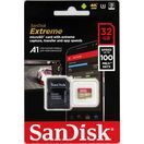 SANDISK EXTREME MICROSDHC 32GB 100MB/S + ADAPTÉR