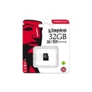 32GB MICROSDHC KINGSTON CL10 UHS-I 80R BEZ ADAP.