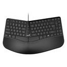 GENIUS ERGO KB-700/DRÁTOVÁ USB/CZ-SK LAYOUT/ČERNÁ