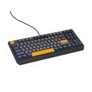 GENESIS HERNÍ KLÁVESNICE THOR 230/TKL/RGB/OUTEMU PANDA/DRÁTOVÁ USB/US LAYOUT/NAVAL BLUE NEGATIVE