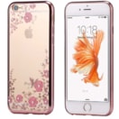 TPU POUZDRO FLOWER HUAWEI Y7 2019 GOLD