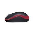 MYŠ LOGI WIRELESS MOUSE M185, RED