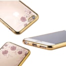 TPU POUZDRO FLOWER IPHONE 6/6S ROSE GOLD