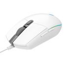 MYŠ LOGITECH G203 2ND GEN LIGHTSYNC GAMING MOUSE - WHITE - USB