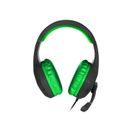 HERNÍ STEREO SLUCHÁTKA GENESIS ARGON 200,ČERNO-ZELENÉ