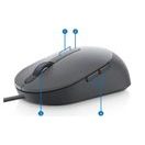 MYŠ DELL LASER WIRED MOUSE MS3220 UMOŽŇUJE VYSOCE PŘESNÉ OVLÁDÁNÍ POČÍTAČE.