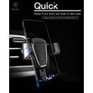 BASEUS DRŽÁK DO VENTILACE AUTA (METAL TYPE) (SUYL-B01) BLACK