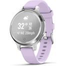 GARMIN LILY 2 ACTIVE - SILVER / PURPLE JASMINE SILICONE BAND (010-02891-01)