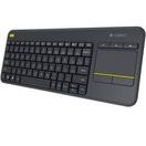 LOGITECH WIRELESS TOUCH KEYBOARD K400 PLUS, USB,US