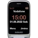 EVOLVEO EASYPHONE FS, VYKLÁPĚCÍ MOBILNÍ TELEFON 2.8" PRO SENIORY S NABÍJECÍM STOJÁNKEM (ČERVENÁ BARV