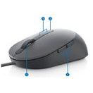 MYŠ DELL LASER WIRED MOUSE MS3220 UMOŽŇUJE VYSOCE PŘESNÉ OVLÁDÁNÍ POČÍTAČE.