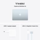 MACBOOK AIR 13" M4 10C CPU/10C GPU/24G/512/CZ/BLU