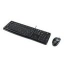 SET LOGITECH DESKTOP MK120, DRÁTOVÝ, USB, US