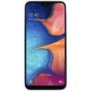 SAMSUNG GALAXY A20E SM-A202 BLUE POUŽITÝ, TOP STAV, ZÁRUKA, KRABIČKA, SLUCHÁTKA