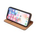 CU-BE LUXUSNÍ KOŽENÉ POUZDRO IPHONE X / IPHONE XS BLACK