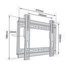 TB TV WALL MOUNT TB-250 UP TO 42", 40KG MAX VESA 200X200