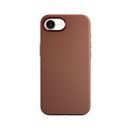 EPICO MAG+ KOŽENÝ KRYT IPHONE 16E - HNĚDÁ