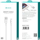 DEVIA IPHONE IOS 7&8&9 WHITE - DATOVÝ KABEL