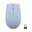 LENOVO 300 WIRELESS COMPACT MOUSE FROST BLUE +BAT