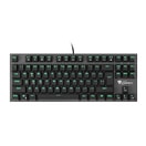 MECHANICKÁ KLÁVESNICE GENESIS THOR 300 TKL, US LAYOUT, ZELENÉ PODSVÍCENÍ, OUTEMU BLUE SWITCH