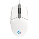 MYŠ LOGITECH G203 2ND GEN LIGHTSYNC GAMING MOUSE - WHITE - USB