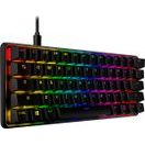 HYPERX 60 ALLOY ORIGINS AQU/DRÁTOVÁ USB/US LAYOUT/ČERNÁ