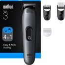 AIO3500 SERIES 3 ZASTŘIHOVAČ 4V1 BRAUN