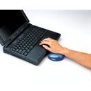 FELLOWES PODLOŽKA POD ZÁPĚSTÍ CRYSTAL GELOVÁ MODRÁ