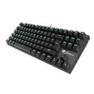 MECHANICKÁ KLÁVESNICE GENESIS THOR 300 TKL, US LAYOUT, ZELENÉ PODSVÍCENÍ, OUTEMU BLUE SWITCH