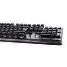 POLOMECHANICKÁ HERNÍ KLÁVESNICE C-TECH IRIS (GKB-08), CASUAL GAMING, CZ/SK, DUHOVÉ PODSVÍCENÍ, USB