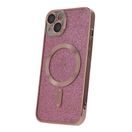 CU-BE GLITTER CHROME MAG POUZDRO IPHONE 13 6,1" PINK