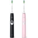 PHILIPS SONICARE PROTECTIVECLEAN BLACK AND PINK 1+1 HX6800/35
