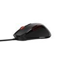 NATEC OPTICKÁ MYŠ PIGEON 2/4 000 DPI/KANCELÁŘSKÁ/OPTICKÁ/DRÁTOVÁ USB/ČERNÁ