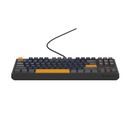 GENESIS HERNÍ KLÁVESNICE THOR 230/TKL/RGB/OUTEMU PANDA/DRÁTOVÁ USB/US LAYOUT/NAVAL BLUE POSITIVE