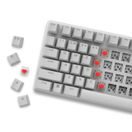 ALIENWARE PRO MECHANICKÁ HERNÍ KLÁVESNICE - BÍLÁ