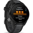 GARMIN FORERUNNER 165 - BLACK / SLATE GRAY (010-02863-20)