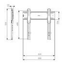 PROFESIONÁLNÍ DRŽÁK VOGEL'S PFW6400, FIXNÍ, ZÁMEK