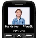 EVOLVEO EASYPHONE XR, MOBILNÍ TELEFON PRO SENIORY S NABÍJECÍM STOJÁNKEM, ČERNÁ