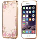 TPU POUZDRO FLOWER XIAOMI REDMI NOTE 8 PRO GOLD