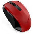 GENIUS BEZDRÁTOVÁ TICHÁ MYŠ NX-8008S ČERVENÁ
