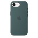 IPHONE 16E SILICONE CASE – LAKE GREEN