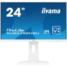 24" LCD IIYAMA XUB2492HSU-W1 - IPS,4MS,250CD/M2, 1000:1,16:9,VGA,HDMI,DP,USB,REPRO,VÝŠKOV.NAS.,PIVOT