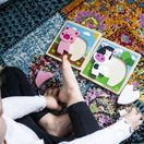 BIGJIGS TOYS VKLÁDACÍ PUZZLE KRAVIČKA