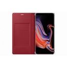 SAMSUNG KOŽENÉ FLIPOVÉ POUZDRO PRO NOTE 9 RED