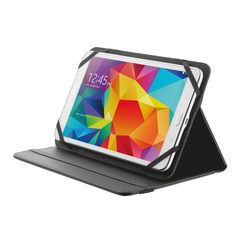 TRUST Primo Folio Case with Stand for 7-8" tablets - black