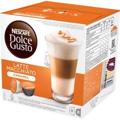 Nescafé Dolce Gusto Latte Macchiato Caramel - kávové kapsle 16 ks