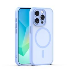Mag Matt case for iPhone 15 Pro 6,1" light blue